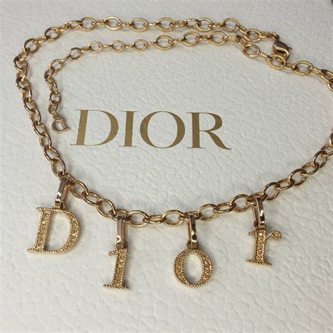 dior schmuck kette|dior modeschmuck.